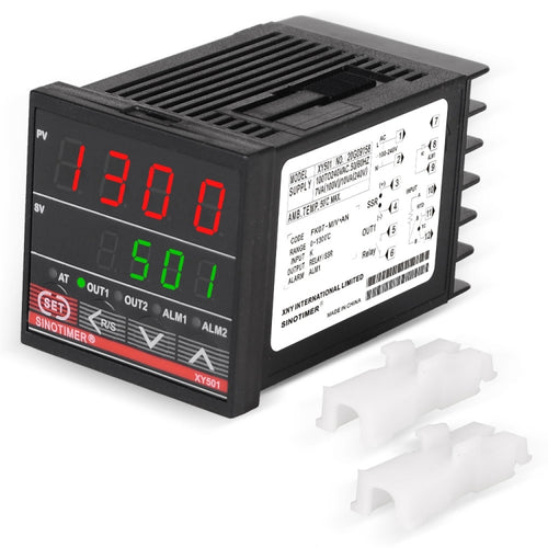 SINOTIMER XY501 Short Shell Intelligent PID Temperature Control Instrument Heating Refrigeration Relay SSR Solid State Output - HoMEdemic™ 