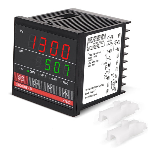 SINOTIMER XY507 Smart Temperature Control Instrument Short Shell PID Heating Relay SSR Solid State Output - HoMEdemic™ 