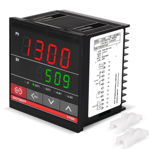 SINOTIMER XY509 Smart Temperature Control Instrument Short Case PID Heating Relay SSR Solid State Output - HoMEdemic™ 