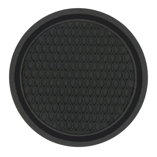 3pcs 7cm Car Diamond-free Water Coaster Interior Anti-slip Mat(Black) - HoMEdemic™ 