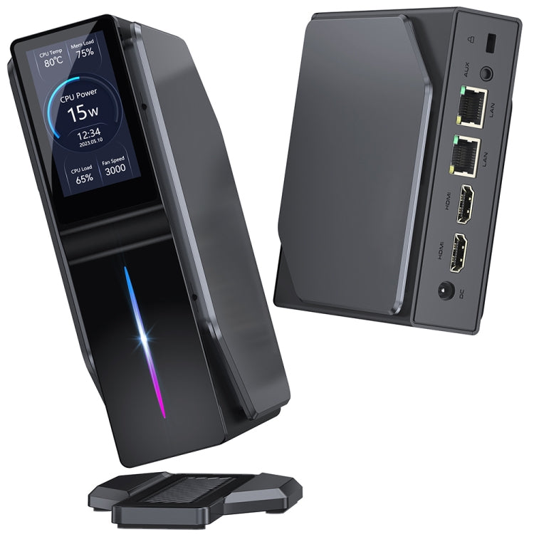 S1 Intel Alder Lake N150 WIFI 6+BT4.2 Office Home Mini PC Win11 DDR4 3200MHz, Spec: 16G+512G UK Plug - HoMEdemic™ 
