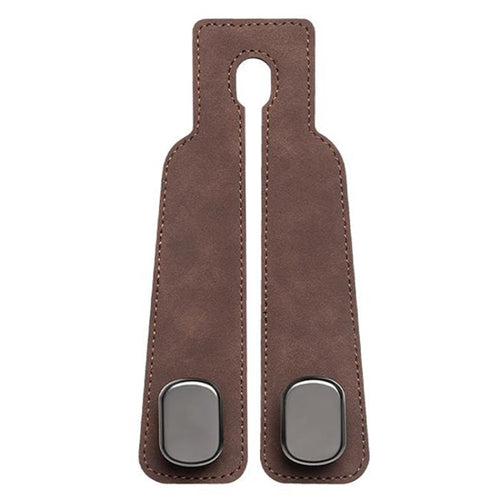 Car Seat Mack Multifunctional Metal Hook Mobile Phone Holder, Style: No Mark(Brown) - HoMEdemic™ 