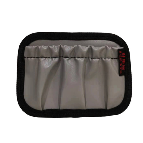 Car Instrument Console Adhesive Net Pocket Storage Hanging Bag, Color: H264 Gray Large - HoMEdemic™ 