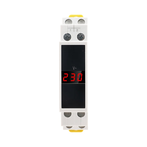 SINOTIMER SDM011 Modular Din Rail Type AC Single-Phase Digital Voltmeter Electronic Instrumentation - HoMEdemic™ 