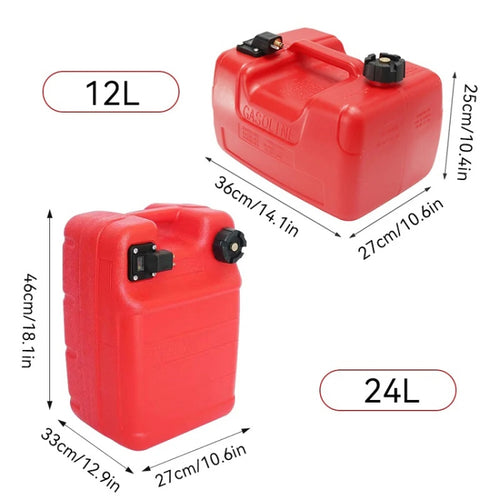 KOETSU Outboard Motor External Fuel Tank Accessories Spare Oil Drum, Capacity: 12L Outer Oil Tank - HoMEdemic™ 