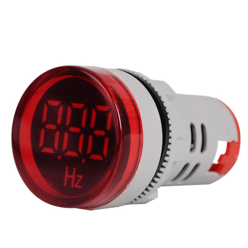 SINOTIMER ST16HZ 20-75Hz AC Frequency 22mm Round Opening LED Digital Signal Indicator Light(01 Red) - HoMEdemic™ 