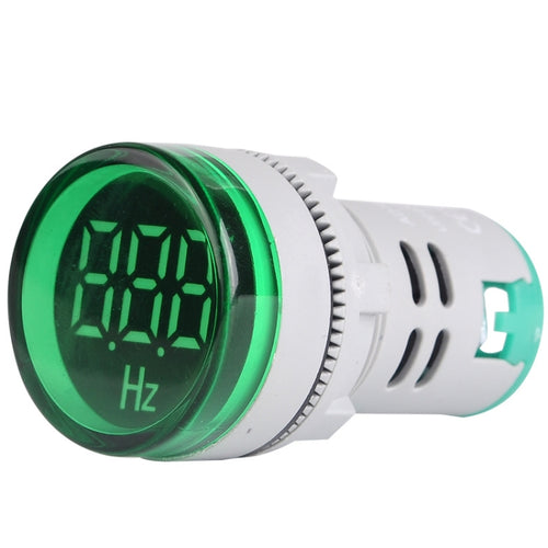 SINOTIMER ST16HZ 20-75Hz AC Frequency 22mm Round Opening LED Digital Signal Indicator Light(04 Green) - HoMEdemic™ 