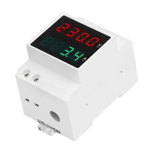 SINOTIMER SDM003-F 4 Digits Display DIN-Rail Single Phase AC Dual Display Voltage And Current Meter - HoMEdemic™ 