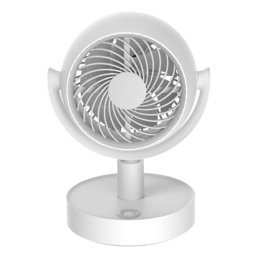 Desktop Air Circulation Fan Household Office Compact Mute Electrical Fan, Style: Battery Model - HoMEdemic™ 