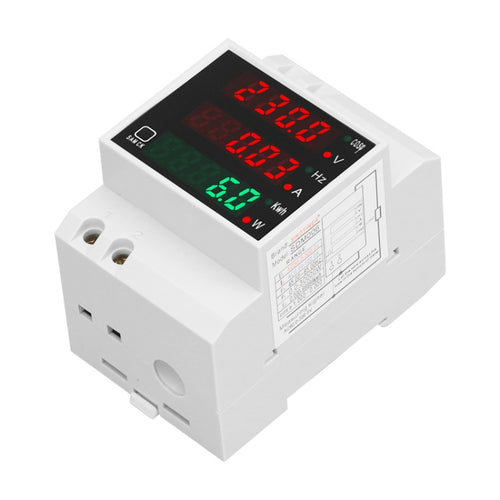 SINOTIMER SDM006 Din Rail AC Voltage Current Frequency Power Electricity Multi-Function Detection Meter - HoMEdemic™ 