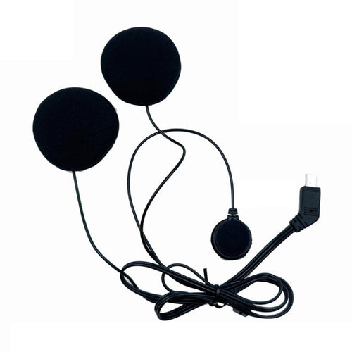 HD Noise-Proof Helmet Intercom Headset Microphone(10Pin Plug+Single Microphone+Double Speaker) - HoMEdemic™ 