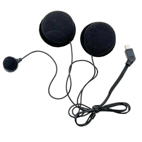 HD Noise-Proof Helmet Intercom Headset Microphone(10Pin Plug+Single Microphone+Double Speaker) - HoMEdemic™ 