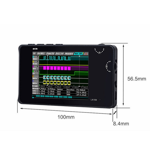 MINIWARE LA104 Logic Analyzer 4-Channel Debugging Assistant Sampling Analog Oscilloscope - HoMEdemic™ 