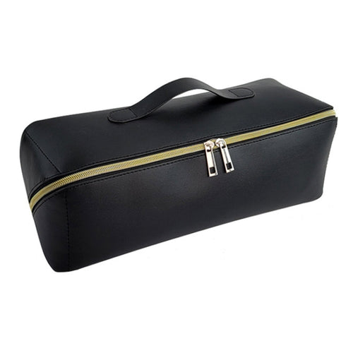 For Dyson Hair Dryer Curling Wand Portable Storage Bag, Color: Black+Gold Zipper - HoMEdemic™ 