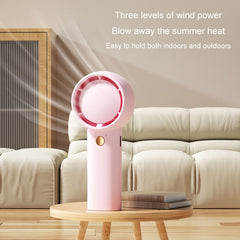 Mini Turbo Handheld Electrical Fan Portable USB Rechargeable Small Fan(Pink) - HoMEdemic™ 