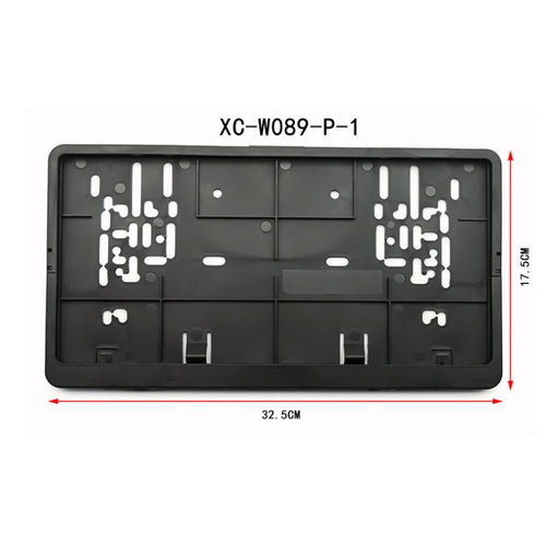 European Plastic Car License Plate Modified Frame Holder(XC-W089) - HoMEdemic™ 