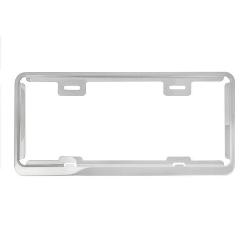 Taiwan Car License Plate Stainless Steel Frame, Specification: Stainless Steel 8K Mirror - HoMEdemic™ 