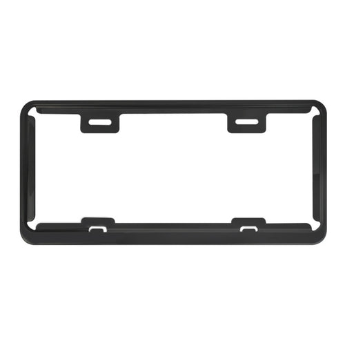 Taiwan Car License Plate Stainless Steel Frame, Specification: Black - HoMEdemic™ 