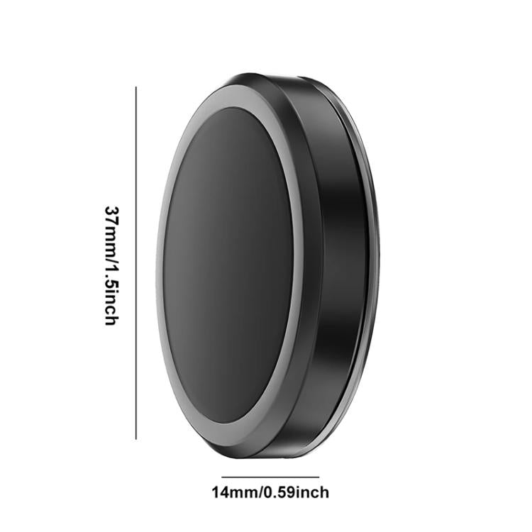 D35 Zero Gravity Car Steering Wheel Phone Navigation Mount Sticky Metal Magnetic Holder - HoMEdemic™ 