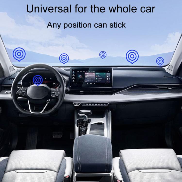 D35 Zero Gravity Car Steering Wheel Phone Navigation Mount Sticky Metal Magnetic Holder - HoMEdemic™ 