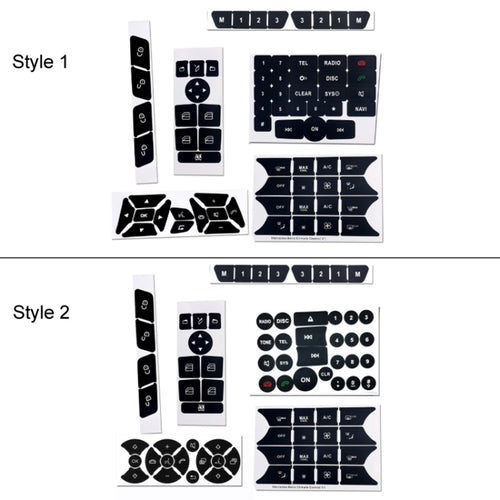 For Mercedes-Benz CLS/C218/SLK/W172/W204/GLK Air Conditioning Button Repair Sticker(Style 1) - HoMEdemic™ 