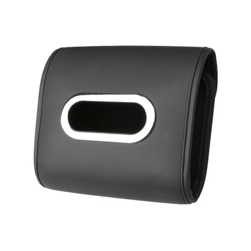 Auto Armrest Tissue Box Car Seat Back Hanging Napkin Pack Cover(Black) - HoMEdemic™ 