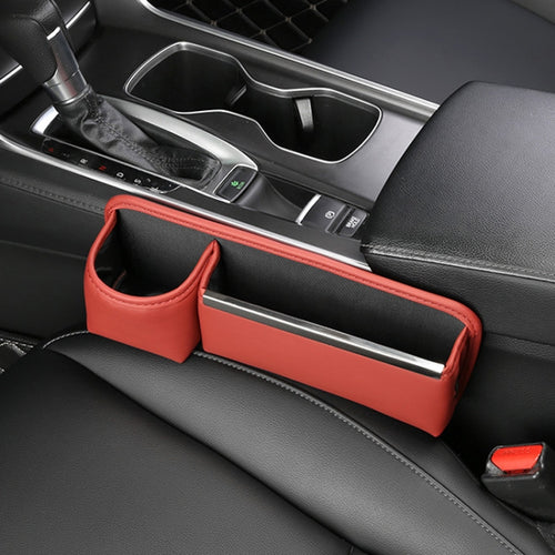 Automotive Seat Clamp Seam Organizer Car Decoration Storage Bag Water Cup Model, Style: Passenger Red - HoMEdemic™ 