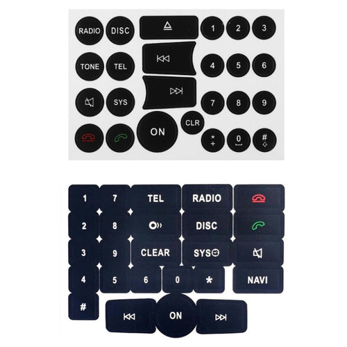 For Mercedes Benz C/E/GLK/W 2007-2014 Radio Button Repair Sticker(Style Two) - HoMEdemic™ 