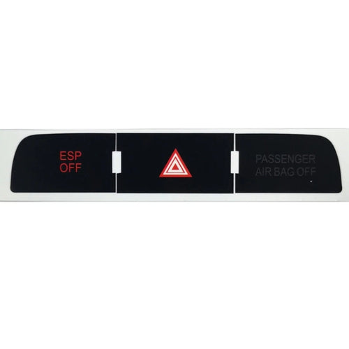 For Audi Q7 Emergency/Double Flash Button Repair Sticker - HoMEdemic™ 