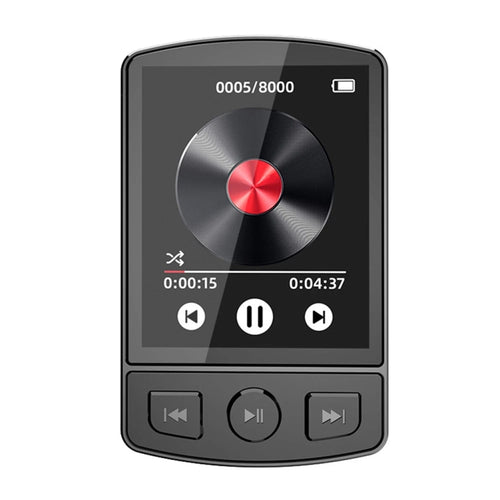 8GB 1.8-Inch Color Screen Recording MP3/MP4 Sports Bluetooth Walkman With Back Clip - HoMEdemic™ 