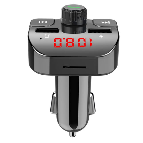 Car Bluetooth MP3 Player FM Transmitter Fast Charging(Black) - HoMEdemic™ 