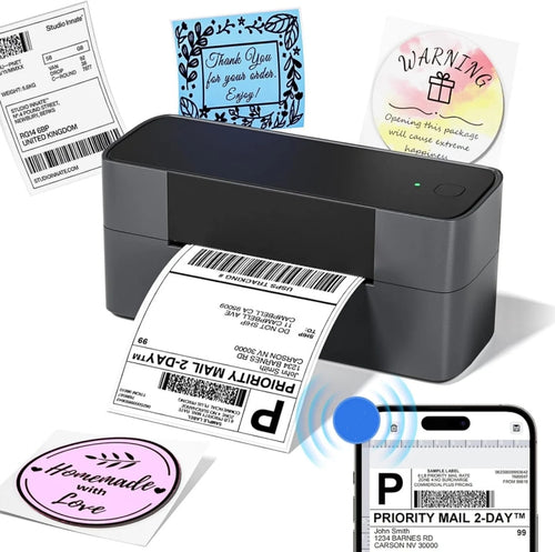 Phomemo PM245-BT Bluetooth Shipping Label Printer Support Labels Width  1- 4.6 Inch(EU Plug) - HoMEdemic™ 