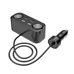 One To Four PD+QC Car Cigarette Lighter Multi-Port Mobile Phone Charger - HoMEdemic™ 