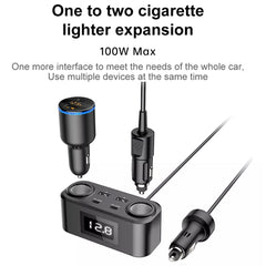 One To Four PD+QC Car Cigarette Lighter Multi-Port Mobile Phone Charger - HoMEdemic™ 