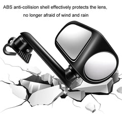 Car Auxiliary Mirror Multi-Function Wide-Angle Rear View Reversing Mirror(Black Right) - HoMEdemic™ 