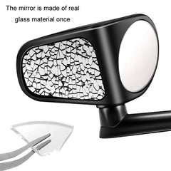 Car Auxiliary Mirror Multi-Function Wide-Angle Rear View Reversing Mirror(Black Right) - HoMEdemic™ 