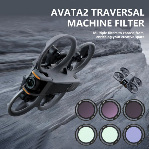 JSR-2050-21 UV+CPL+ND8+ND16+ND32+ND64+NIGHT+STAR For DJI Avata 2 Traverser Filter Accessories Camera Scrim Polarizing Lens - HoMEdemic™ 