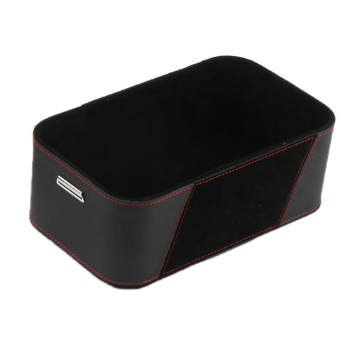 Car Multifunctional Dashboard Armrest Box Water Cup Storage Box, Color: Large Black - HoMEdemic™ 