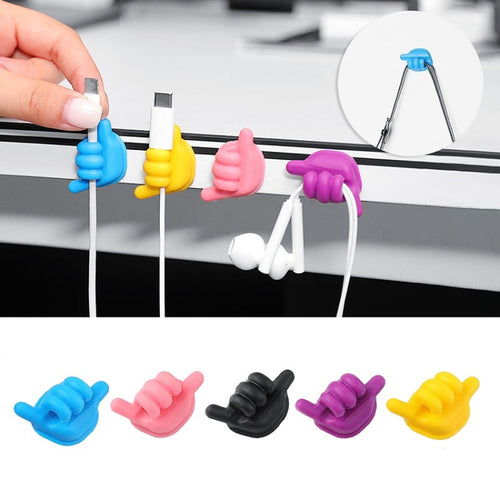 Car Front Storage Hook Desk Organization, Random Color Delivery, Size: 5pcs Large - HoMEdemic™ 