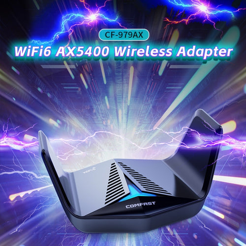 COMFAST CF-979AX WiFi6 5374Mbps USB-C / Type-C Wireless Network Card WiFi Receiver - HoMEdemic™ 