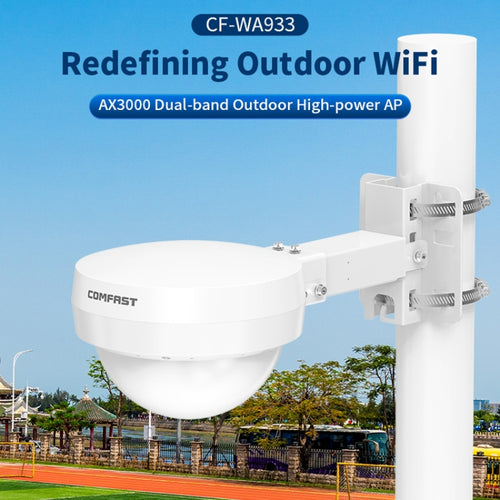 COMFAST WA933 Wi-Fi6  3000Mbps Outdoor Access Point Dual Band Waterproof Wireless Router Support VLAN(US Plug) - HoMEdemic™ 