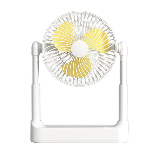 Portable Retractable USB Home Desktop Fan Large Wind Power Outdoor Ceiling Fan, Model: Plug-in Model - HoMEdemic™ 