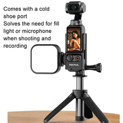 For DJI Osmo Pocket 3 HEPAIL Extended Adapter Protective Bezel Extension Handle Cold Shoe Adapter Bracket - HoMEdemic™ 