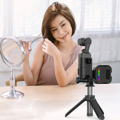 For DJI Osmo Pocket 3 HEPAIL Extended Adapter Protective Bezel Extension Handle Cold Shoe Adapter Bracket - HoMEdemic™ 