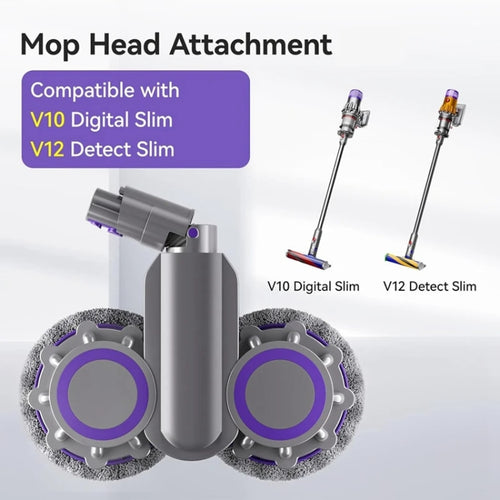 For Dyson V10 Digital Slim V12 Detect Slim Vacuum Cleaner Dry And Wet Mop Head With Water Tank - HoMEdemic™ 