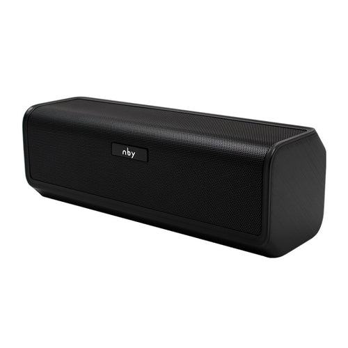 NBY 6690 TWS Couplet FM Multifunctional Desktop Plug-in Card Bluetooth Speaker(Black) - HoMEdemic™ 