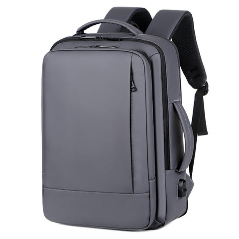 Bange BG-S53 16 inch Men Wet and Dry Separation Backpack with USB & Earphone Hole (Black)