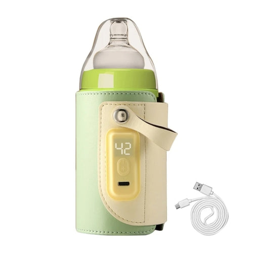 Baby Bottle Warmer Cover Outdoor Portable Milk Water Heater(Green) - HoMEdemic™ 