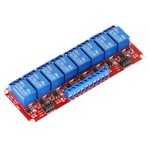 8 Way 5V Relay Module With Optocoupler Isolation Supports High And Low Level Trigger Expansion Board - HoMEdemic™ 