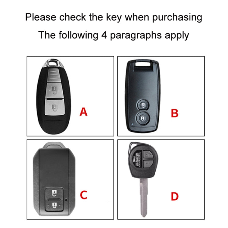 For Suzuki D Car Key Cover Multifunctional Keychain Anti-lost Number Plate - HoMEdemic™ 